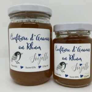 Confiture d'Ananas au Rhum