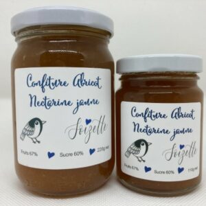 Confiture d'Abricot Nectarine jaune