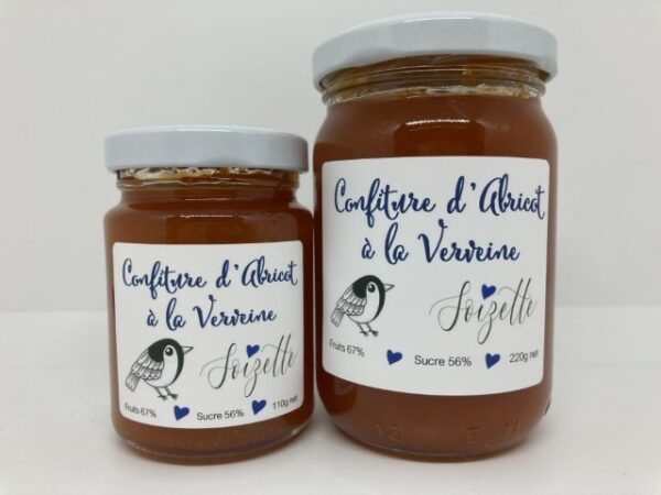 Confiture d'Abricot à la Verveine