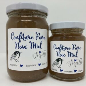 Confiture Poire Noix Miel