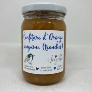 Confiture d'Orange sanguine en tranches