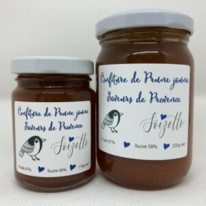 Confiture de Prune jaune Saveurs de Provence