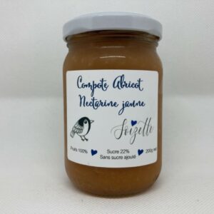 Compote Abricot Nectarine jaune