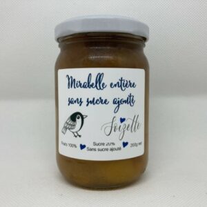 Mirabelle entière sans sucre ajouté