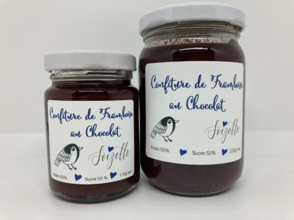 Confiture de Framboise au Chocolat