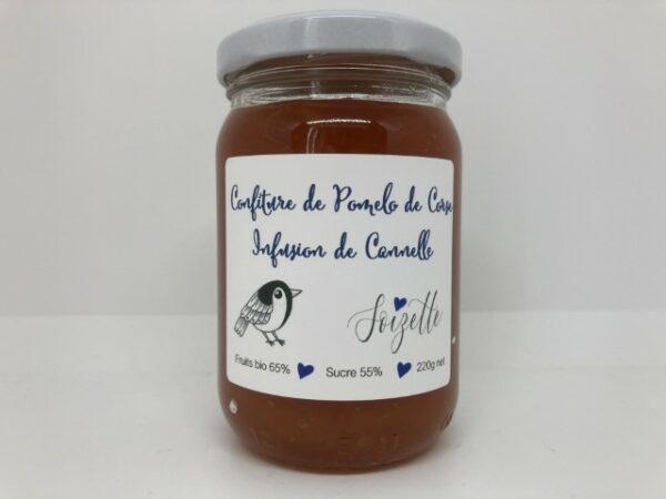 Confiture de Pomelo de Corse à la Cannelle