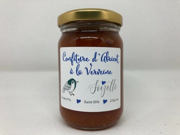 Confiture d'Abricot à la Verveine