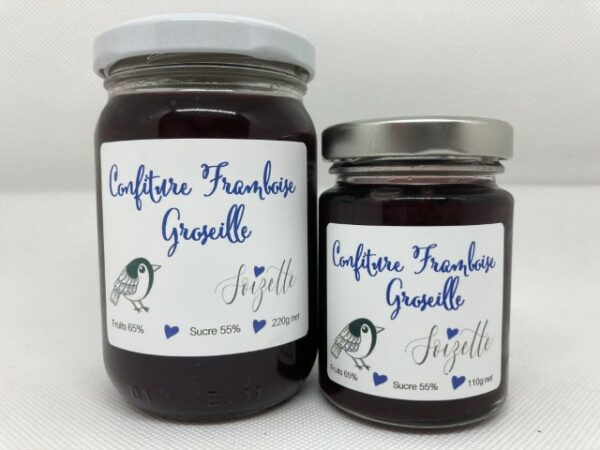 Confiture de Framboise Groseille