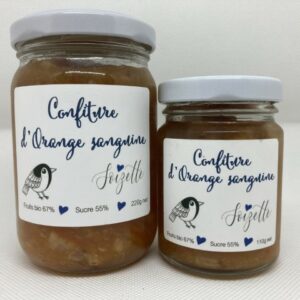 Confiture d'Orange sanguine (tranches)