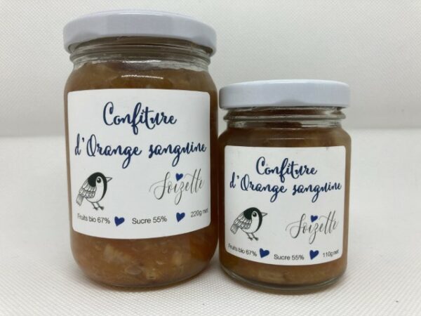 Confiture d'Orange sanguine (tranches)