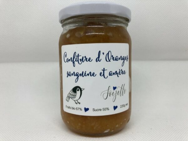 Confiture d'Oranges sanguine et amère