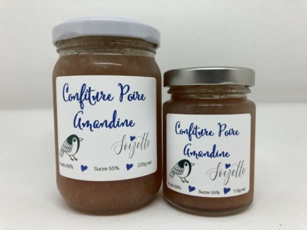 Confiture Poire Amandine