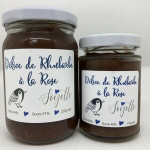 Délice de Rhubarbe à la Rose