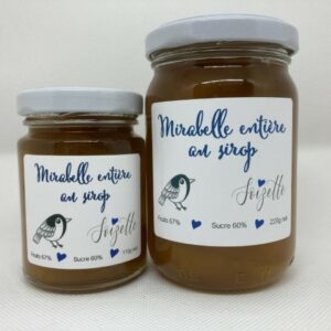 Mirabelle entière au sirop