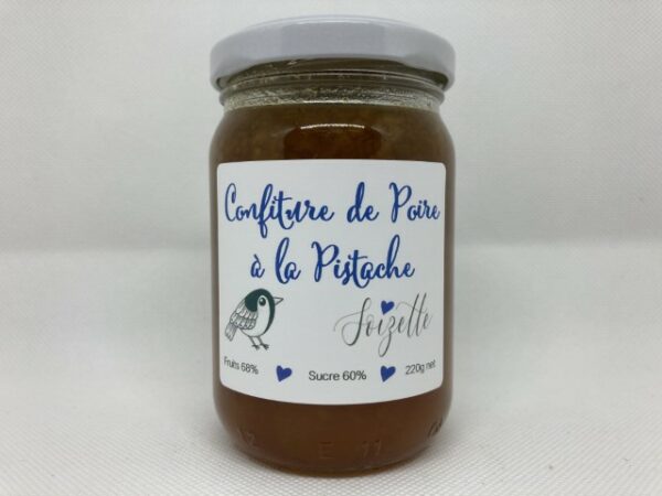 Confiture de Poire à la Pistache