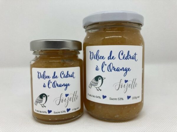 délice de cédrat à l'orange