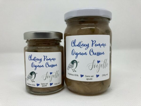 Chutney Pomme Oignon Cresson