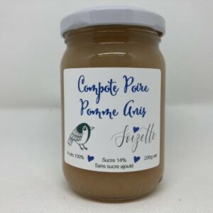 Compote Poire Pomme Anis