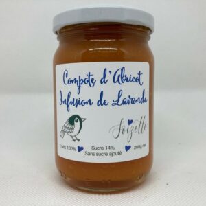 Compote d'Abricot Infusion de Lavande