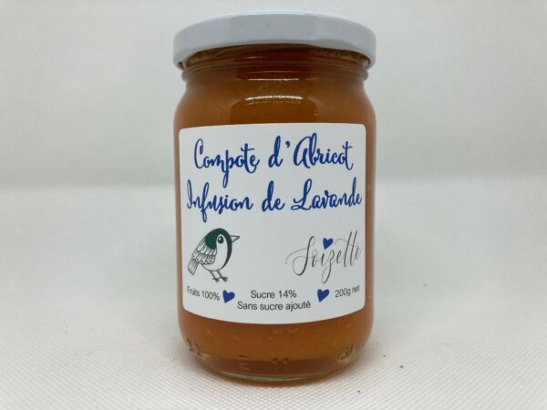 Compote d'Abricot Infusion de Lavande