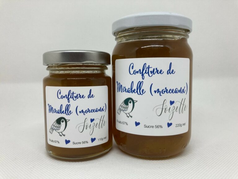 Confiture de Mirabelle (en morceaux)