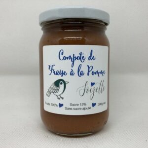Compote de Fraise à la Pomme