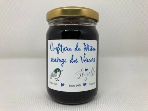 Confiture de Mûre sauvage du Vercors