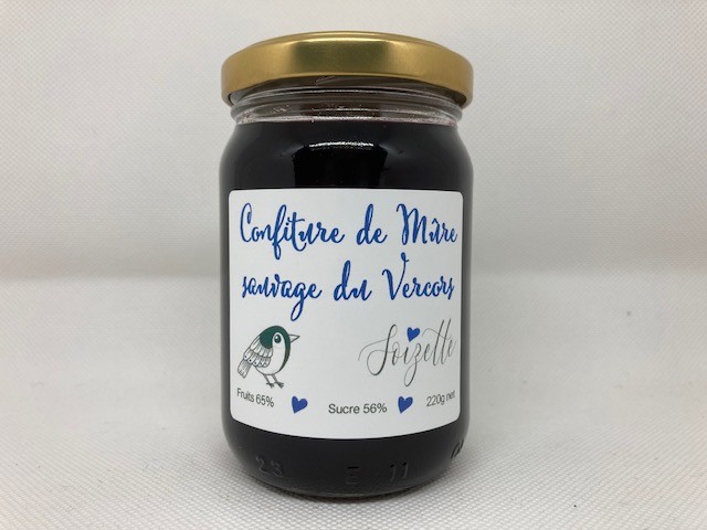 Confiture de Mûre sauvage du Vercors