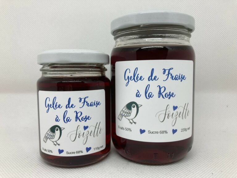 Gelée de Fraise à la Rose