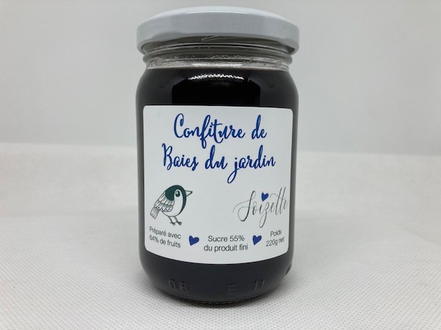 Confiture de Baies du jardin