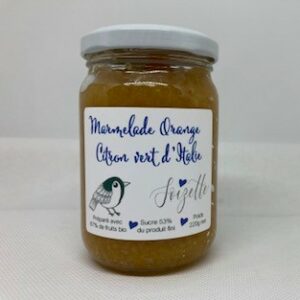 Marmelade d'Orange au Citron vert d'Italie